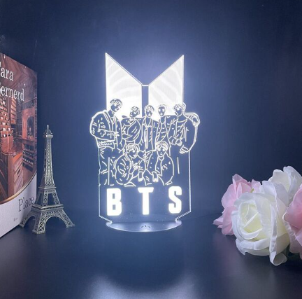 đ BTS Monochrome Warm Night Light â Cozy Purple Vibe đ | Pre Order Available ⨠- Image 4