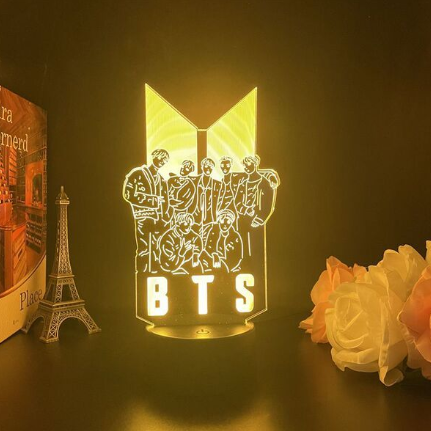 đ BTS Monochrome Warm Night Light â Cozy Purple Vibe đ | Pre Order Available ⨠- Image 5