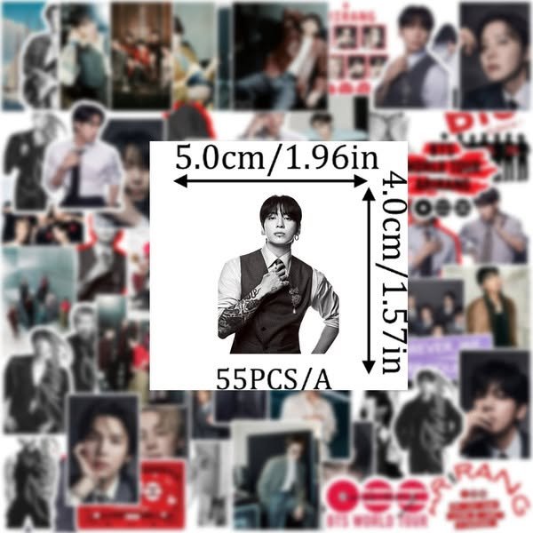 BTS ARIRANG Sticker Pack (55PCS) | Premium K-pop Decorative Stickers - Image 4
