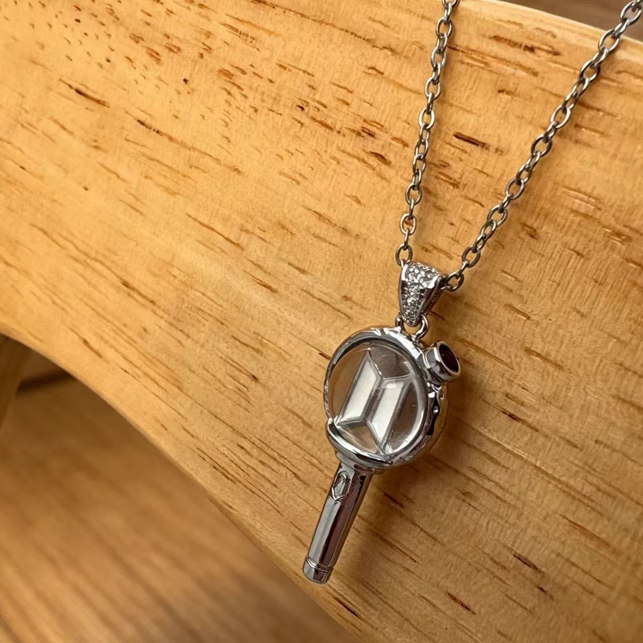 BTS Official Lightstick Version Pendant Chain