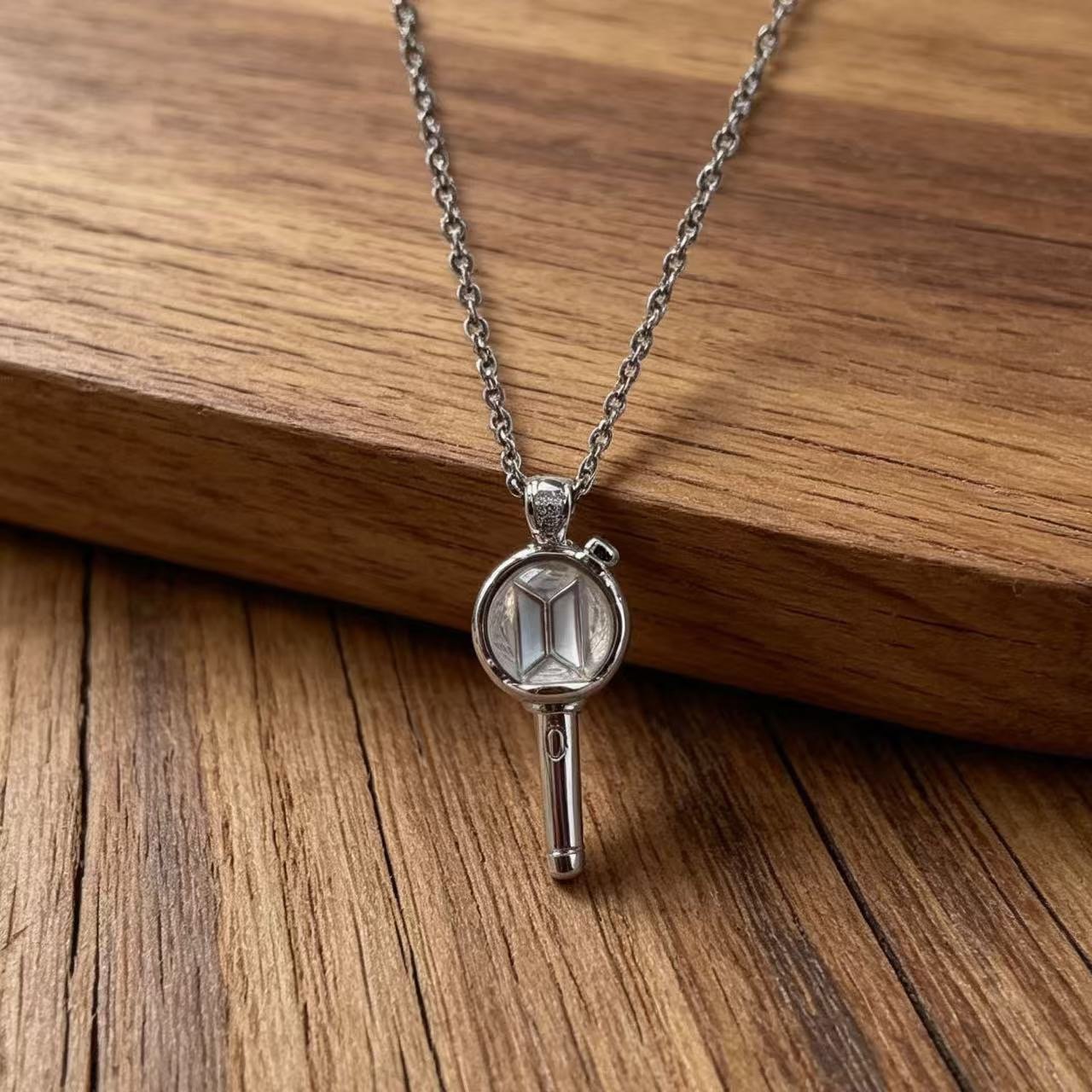 BTS Official Lightstick Version Pendant Chain - Image 6