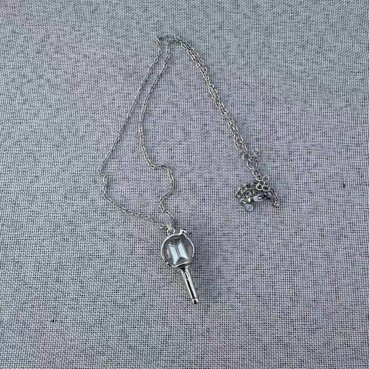 BTS Official Lightstick Version Pendant Chain - Image 2