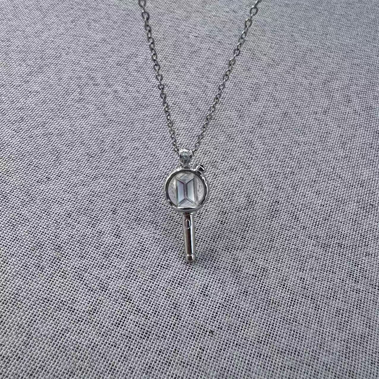 BTS Official Lightstick Version Pendant Chain - Image 4