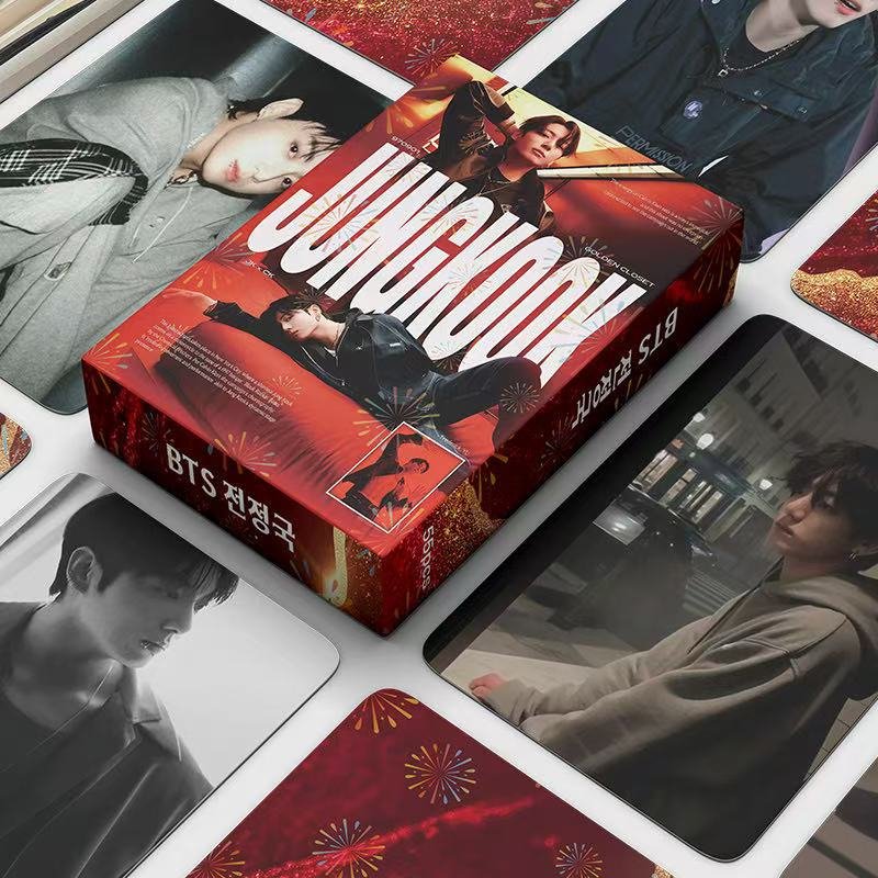 Jungkook 55 PCS Lomo Card Set – Premium K-Pop Photo Cards Collection - Image 2