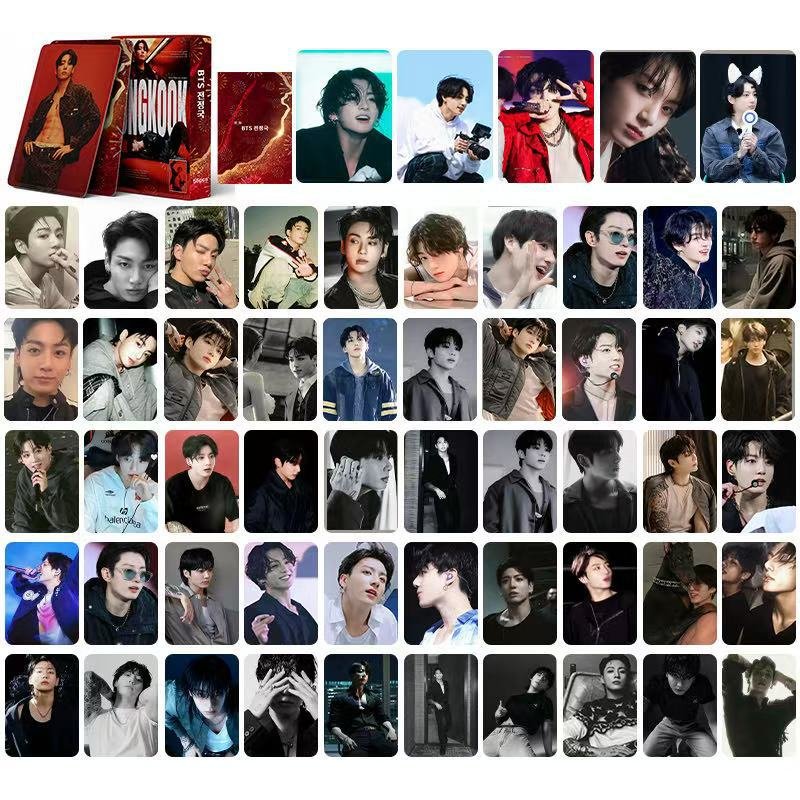 Jungkook 55 PCS Lomo Card Set – Premium K-Pop Photo Cards Collection - Image 3